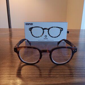 NEW +2 Izipizi Tortoise Reading Glasses